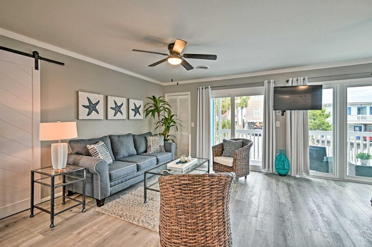 Surfside Beach Couples Retreat With Balcony! เมอร์เทิลบีช ภายนอก รูปภาพ