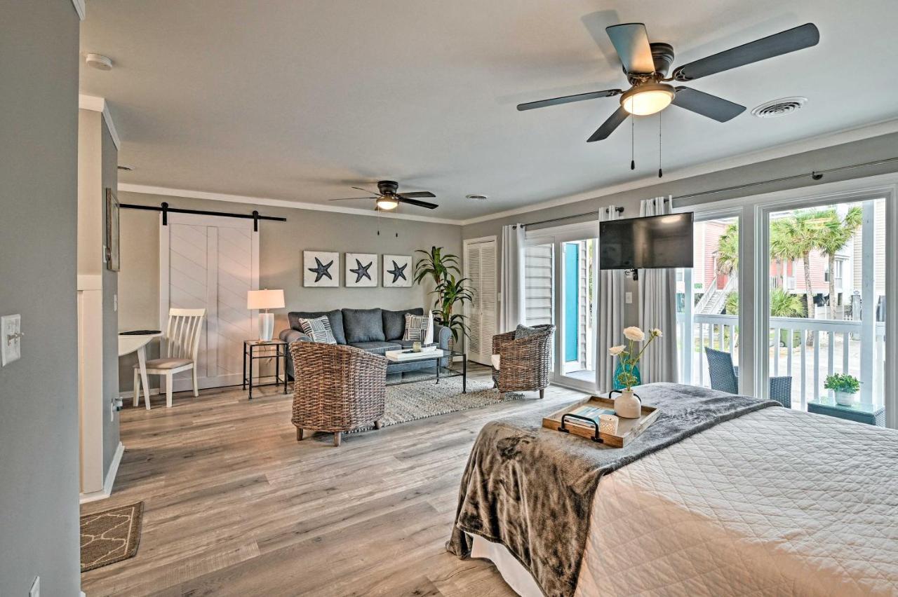 Surfside Beach Couples Retreat With Balcony! เมอร์เทิลบีช ภายนอก รูปภาพ