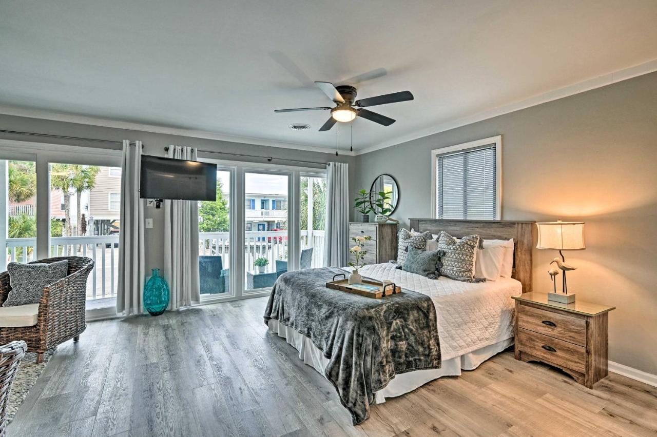 Surfside Beach Couples Retreat With Balcony! เมอร์เทิลบีช ภายนอก รูปภาพ