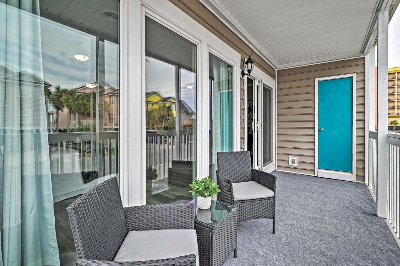 Surfside Beach Couples Retreat With Balcony! เมอร์เทิลบีช ภายนอก รูปภาพ